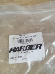 Harger WBKT1KIT 1″ Wall Mount Bracket Kit SS