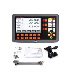 SINO 3 Axis LCD DRO Kits Digital Readout KA300 KA500 Linear Scale Encoders