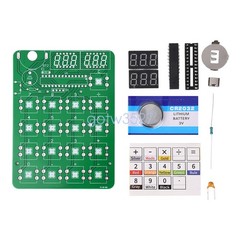 LED Digital Tube Display Calculator Electronic DIY Kit Soldering Practice Parts