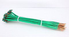 Lot of 26 Solid Grounding Pigtails 12 AWG – 10″ Long