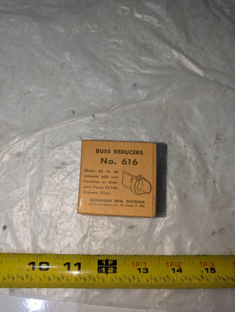 BUSS REDUCERS No. 616 … ONE SET