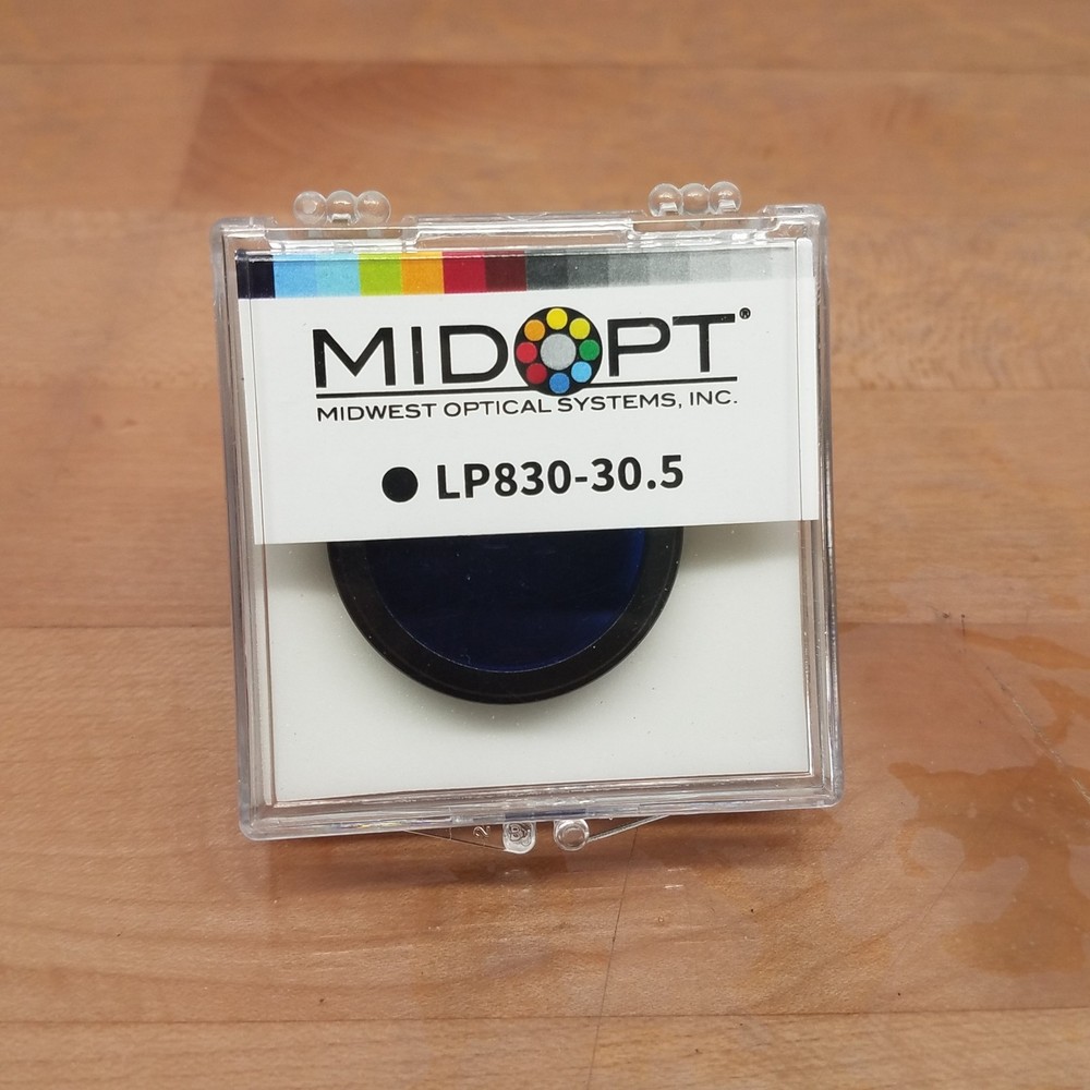 Midwest Optical Systems LP830-30.5 Stop Filter – NEW