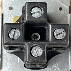 Lot of (2) NEMA, 14-50R, 50 Amp, 125/250V, 3-pole 4-Wire Receptacles