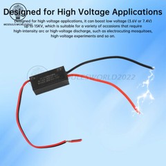 3.6V 7.4V to 15KV Pulse Arc High Voltage Module Transformer DC High Voltage Pack