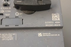 SIEMENS 3RV2041-4RA10 MOTOR STARTER CIRCUIT BREAKER MODULE