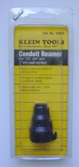 Klein Tools 19352 1/2″ 3/4″ Thin Wall Conduit Reamer & 19353 Spare Blade Kit NOS