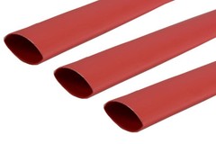 3 Lot TEMCo 9/16″ Marine Heat Shrink Tube 3:1 Adhesive Glue Lined 12″ long RED