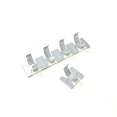 Aluminium Self Adhesive Cable Fastener Clips – 6mm 10mm All Quantities