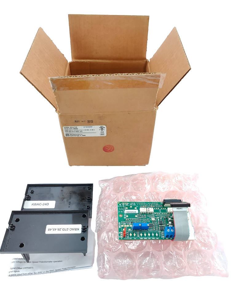 NEW KB Electronics SIGNAL ISOLATOR SIAC (9600B) USE WITH KBAC (2G)
