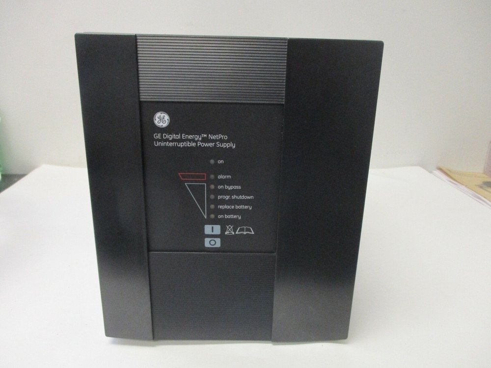 GE DIGITAL ENERGY NETPRO UPS 600-1500 1500VA-48VDC UNITERRUPTIBLE POWER SUPPLY