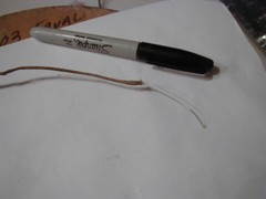 Shielded PTFE insulated Hookup Wire #24, silver plated copper,white,NOS 10 feet