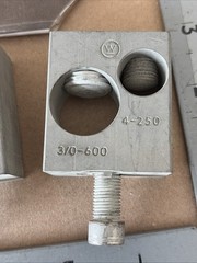 [Set of 3] WESTINGHOUSE T401LA Copper Lug Set 4-250 , 3/0-600 _GOOD TAKE-OUTS!