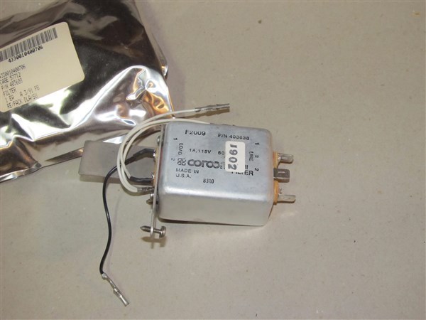 Corcom 403638 EMI Filter 1A 115V