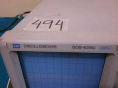 GW Good Will GOS-626G GOS626G Oscilloscope 20MHz Made in Malaysia