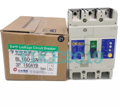 1PC New BL160-SN 3P Moulded Case Leakage Circuit Breaker 125A 160A 200A