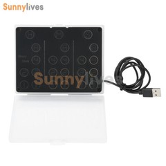 DC5V DIY Clock Kits Electronic Soldering Practice Kit For Learning USB Interface