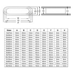 Oval Blanking Grommets Rubber Closed Blind Plug Bung Cable Wiring Protect Bushes