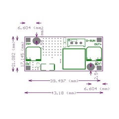 3PCS XL6009 DC-DC Booster Power Supply Module 4A 5V~35V Step-up Power Module