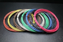 14 GAUGE THHN WIRE STRANDED PICK 7 COLORS 50 FT EACH THWN 600V CABLE AWG