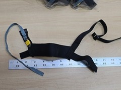 5 ESD 1M Ohm Anti Static Foot Heel Wrist Strap Band Adjustable Black Clip Ground