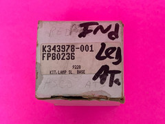 ASCO K343978-001 FP80236 9228 Kit, Lamp SL. Base Red [Lot of 8]