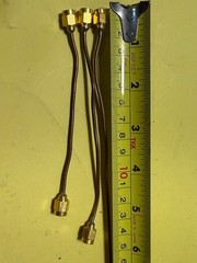 RF Copper Tube Semi Rigid N Male to N Male 12/14/32cm Test Cable Rohde & Schwarz