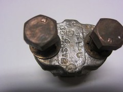 TPU 20630-A VTA2 Copper 4/0-1/0 Two Split Bolt Connector, New