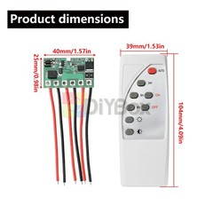 6.4V 7.4V 11.1V 12V Solar Street Light Circuit Board Light Driver Control Board