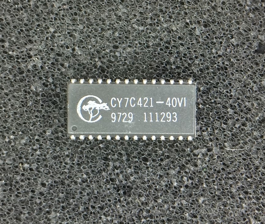 CY7C421-40VI CYPRESS FIFO Mem Async 512 x 9 IND TEMP 28-Pin SOJ 1 UNIT