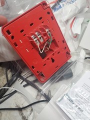 Used Honeywell Gamewell Red Dual Action Fire Alarm Pull Station No Key