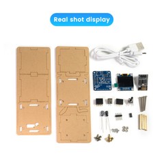 ESP8266 DIY Electronic Kit OLED Display Mini Clock+Case DIY Soldering Project