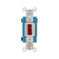 Eaton Wiring Devices AH1201PL – SW Tog SP PL 15A 120/277V AutoGrd B&S RD – 1EA