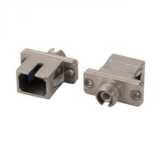 3Pcs FC/SC Fiber Cable Optical Optic Convert Coupling Connector Adapter