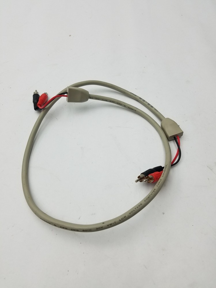 110 BK A8/ RD AS FC044, 2 Sided Black and Red Cable