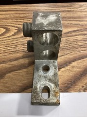 Unbranded DCC C257 600MCM-2 2-Lug Aluminum Block USED