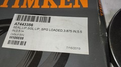 TIMKEN 21699-2516 INDUSTRIAL SEAL, 3.875 x 5.500 x .500″, MILL-RIGHT V GREEN