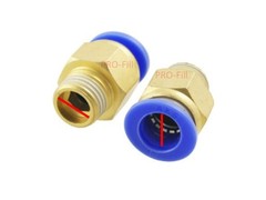 Pro-Fill Inc High-Tech Straight Connect Fitting Fits Industrial Pro-Fill Machine
