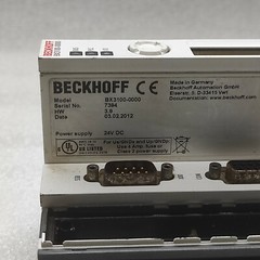 BECKHOFF BX3100-0000 CPU MODULE 24VDC FOR PARTS