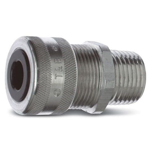 Thomas & Betts 2931AL, 3/4″, Aluminum Liquid Tight Strain Relief Connector, 1 pc