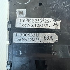 Terasaki TemBreak2 S160-NJ 3 pole 63A Circuit Breaker MCB 800VAC