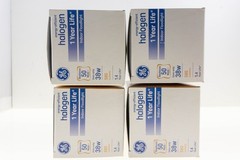 4- GE Directional Flood Light Bulb, Indoor, Short Neck, Par 30, 50w 69166 TESTED