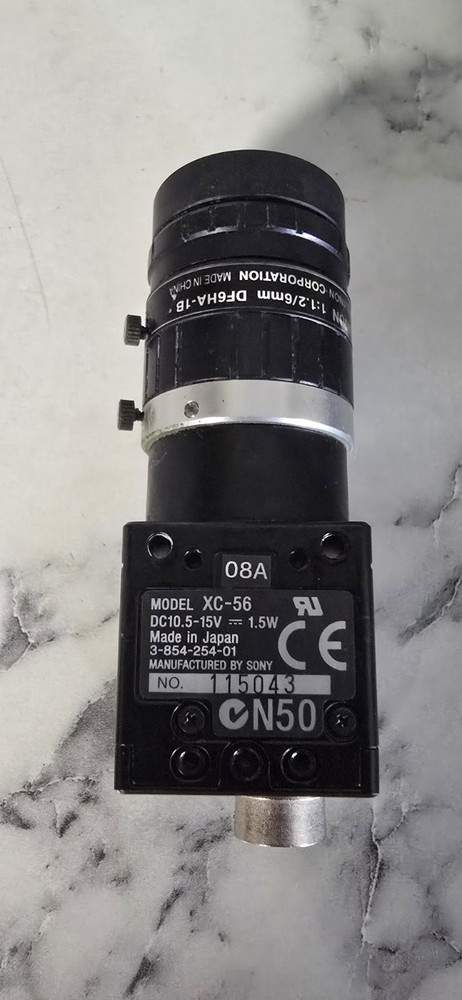FUJINON KCC-REM-MKM-XC-56 BLACK & WHITE VIDEO CAMERA MODULE 10.5-15V DC 1.5 WATT