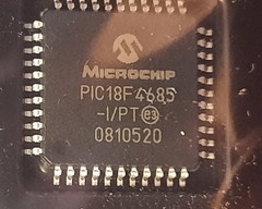 1X PIC18F4685-I/PT MCU 8-BIT PIC RISC 96KB FLASH 5V 44-PIN TQFP TAPE/R IC MCU 8B