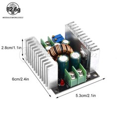 1-10PC DC10-40V to DC1.2-36V 300W Buck Converter Step-down Voltage Regulator 15A
