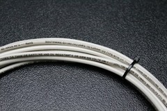 10 GAUGE THHN WIRE STRANDED WHITE 5 FT THWN 600V GROUND MACHINE CABLE AWG