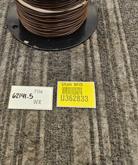 Del City T116507 16 Gauge Gray 500ft Primary Wire Brown