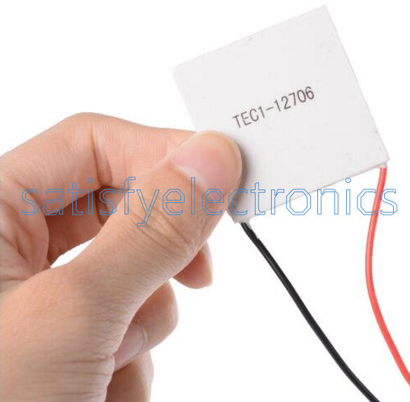 12V 60W TEC1-12706 Heatsink Thermoelectric Cooler Cooling Peltier Plate Module