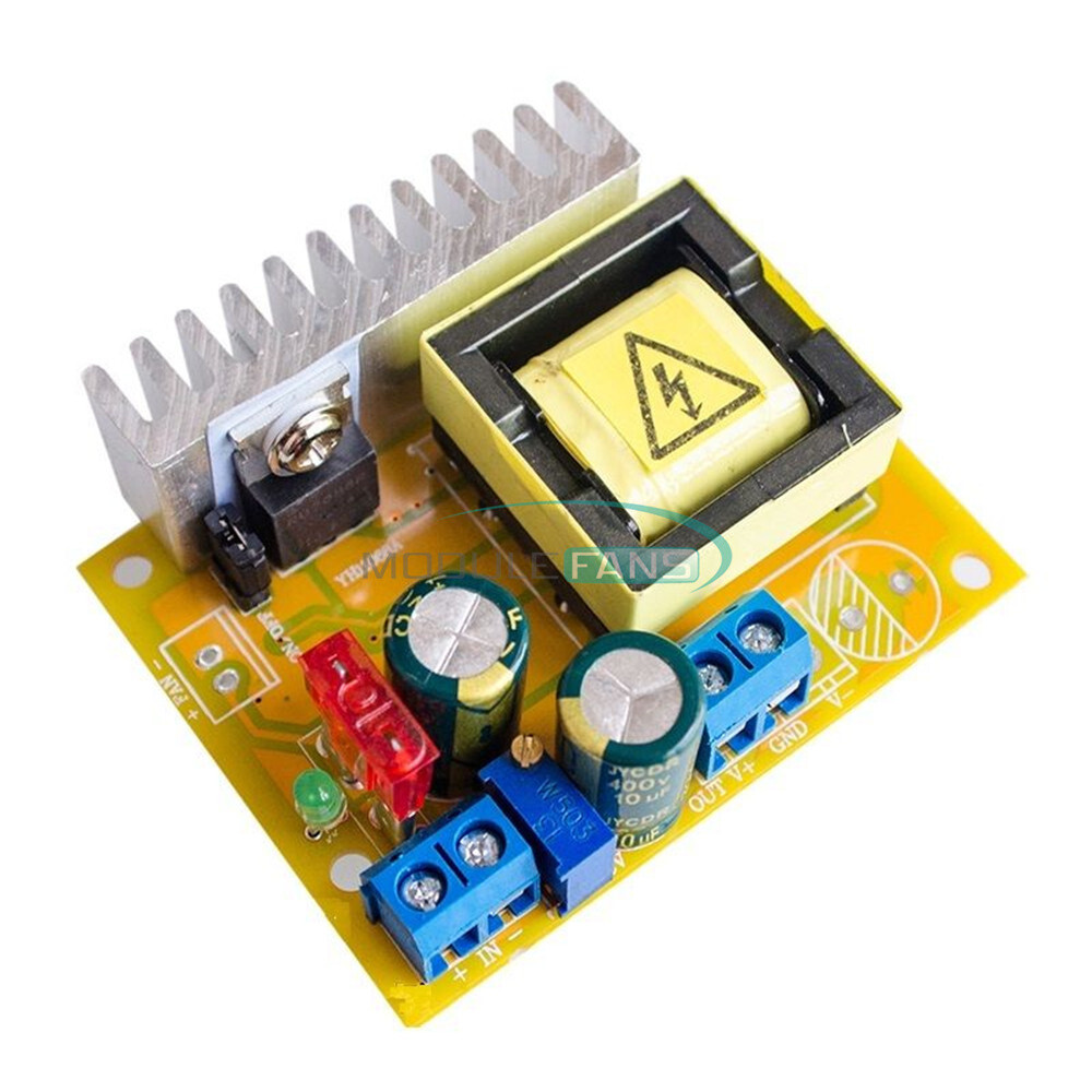 1/2/5X DC8~32V to 45~390V High Voltage Boost ZVS Step-up Booster Charge Module