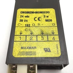Maxmar CNG082M4N0N0E00 Counter, 8-Digit, Power: 24VDC 3W, Speed: 20i/s