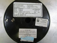 New 100 feet of white 8 AWG Allied Wire & Cable (part 1028-8-133T-9)